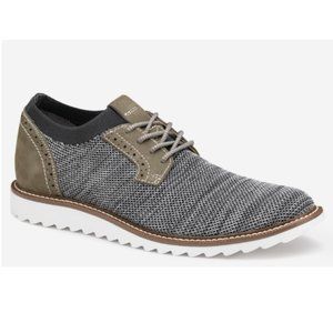 Johnston and Murphy Men´s Duncan Knit Plain Toe In Grey Size 10.5 NWT